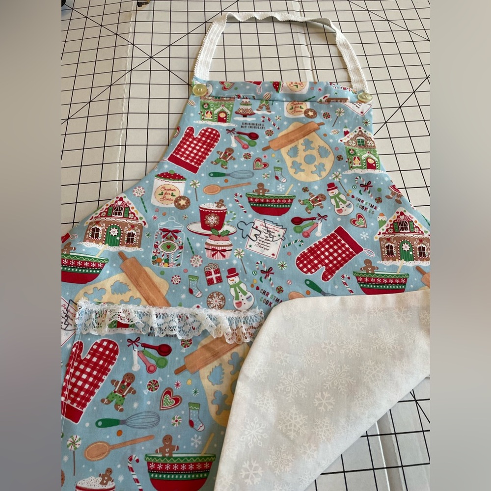 Kids handmade apron